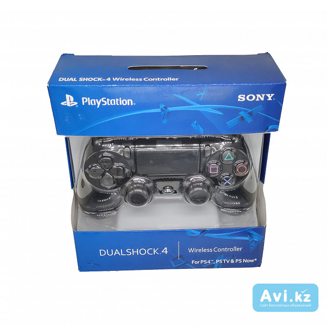 Джойстик Sony Ps4 Dualshock Cuh-zct2u (черный) Караганда - изображение 1