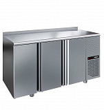 Холодильный стол Polair Tm3-g с бортом. Объем 400 л Рабочая поверхность нерж. сталь Количество двере Алматы