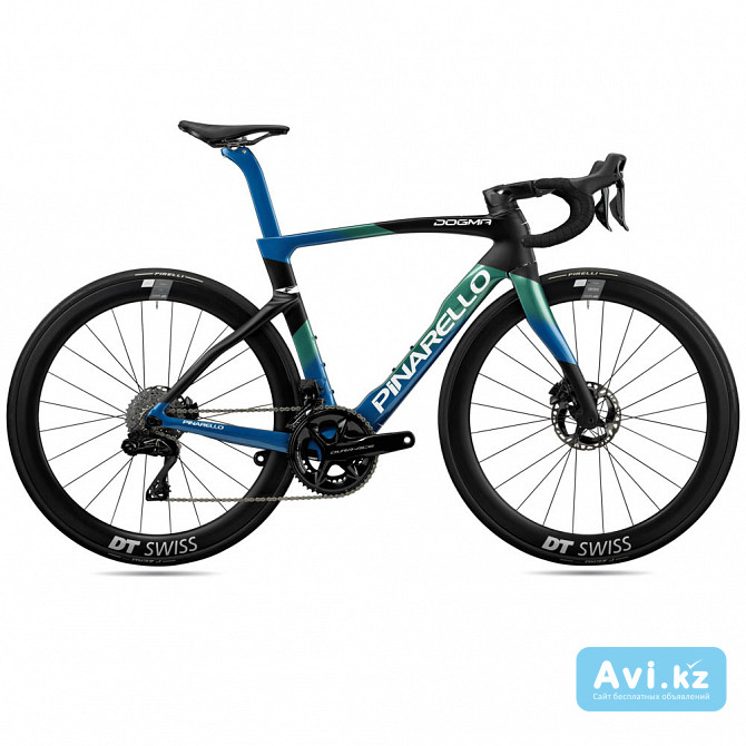 2024 Pinarello Dura Ace Di2 - Nebula Green Blue Road Bike (kingcyclesport) Алматы - изображение 1