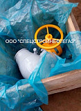 Кран шаровый под приварк​у подземный 11лс60п13 Ду​80 Ру100 с удлинителем ш​тока Астана