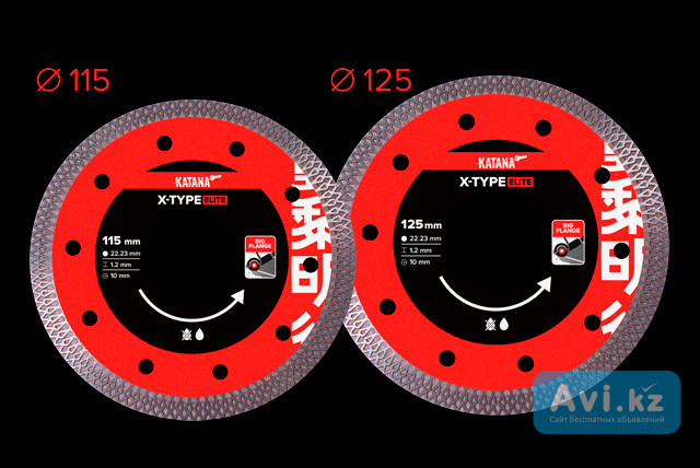Алмазный отрезной диск Katana X-type Elite Алматы - изображение 1