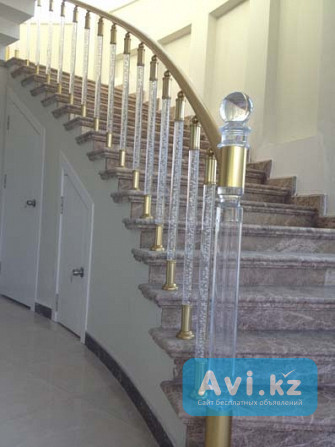 Дизайнерские Plexi перила для лестниц Другой город России - изображение 1
