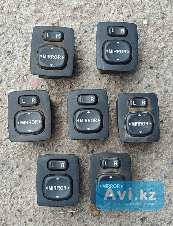Кнопка управления зеркалами Камри 30 Сша блок управления зеркалами Камри 30 Сша Алматы - изображение 1