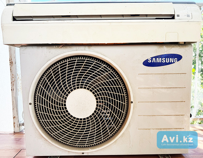 Продам сплит-систему Samsung AQ 18 Tsax б/у в хорошем состоянии, требующий ремонт компрессора Атырау - изображение 1