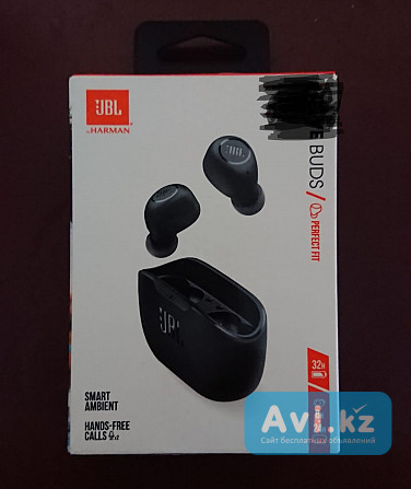 Наушники Jbl Wave Buds чёрные (абсолютно новые) Караганда - изображение 1