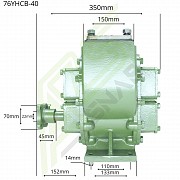 Насос шестеренчатый 76yhcb-40 для бензовоза Алматы