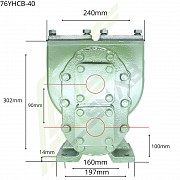 Насос шестеренчатый 76yhcb-40 для бензовоза Алматы