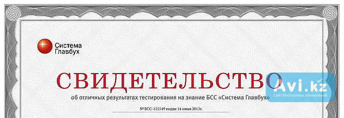 Опытный финансист-бухгалтер оказывает финансово-бухгалтерские услуги Алматы - изображение 1