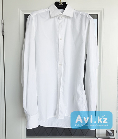 Рубашка белая мужская брендовая S(46) Астана - изображение 1
