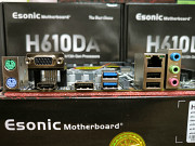 Esonic H610da (rev 1.10) Intel H610, Lga1700 (intel), Озу 2xddr4 Dimm, до 32гб s, 3xsata Iii 6 Gbit доставка из г.Алматы