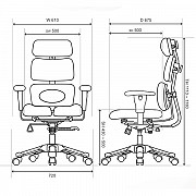 Кресло руководителя Hara Chair Doctor (ю.корея) Астана