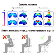 Компьютерное кресло Hara Chair Pascal ортопедическое (ю.корея) доставка из г.Астана