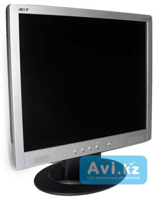 Acer Al1715 17", 1280x1024 (5:4)/ 76гц/ Vga (d-sub)/ Матрица: Жк, отклик 5мс/ Tn/ Широкоформатный, в Алматы - изображение 1