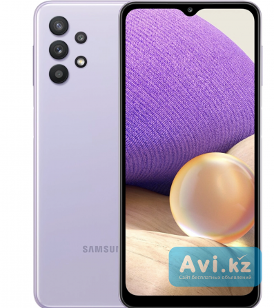 Samsung Galaxy A32 128 ГБ Light Violet (лавандовый) Алматы - изображение 1