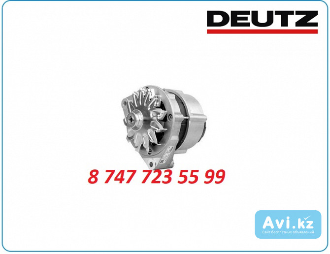 Генератор Deutz Tcd1215, Tcd12, Td12 01184044 Алматы - изображение 1