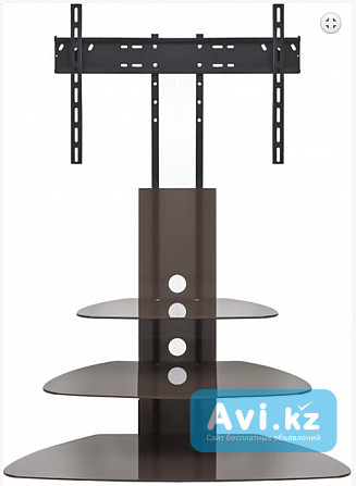 Продаю стеклянную стойку под телевизор с кронштейном Актобе - изображение 1
