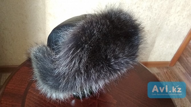 Новая, современная шапка - ушанка на подростка 55размер Алматы - изображение 1