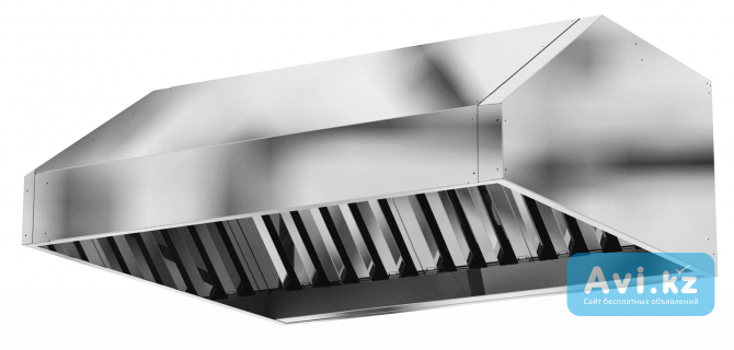 Зонт пристенный жироуловителем 3200/1000 Алматы - изображение 1