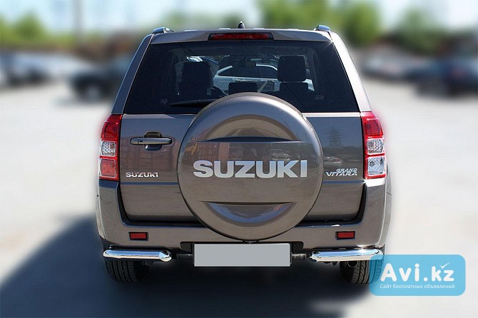 Защита заднего бампера Suzuki Grand Vitara II Караганда - изображение 1