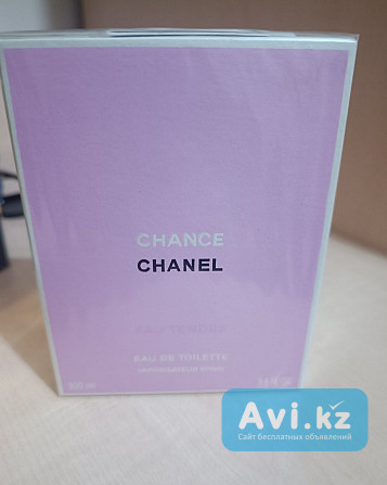 Оригинальные, запечатанные женские духи chanel chance. Цена 70'000, торг Тараз - изображение 1