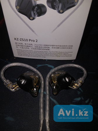 Iem наушники KZ Zs10 pro 2 Костанай - изображение 1