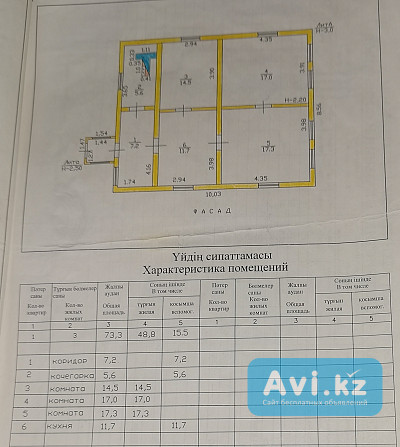 Продам загородный дом 73.3 кв.м на участке 20 соток Усть-Каменогорск - изображение 1