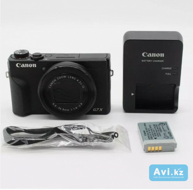 Canon Powershot G7x Mark Iii Черный Алматы - изображение 1