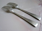 Две антикварные немецкие вилки клеймо "gero Alpacca" Алматы