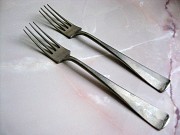 Две антикварные немецкие вилки клеймо "gero Alpacca" Алматы