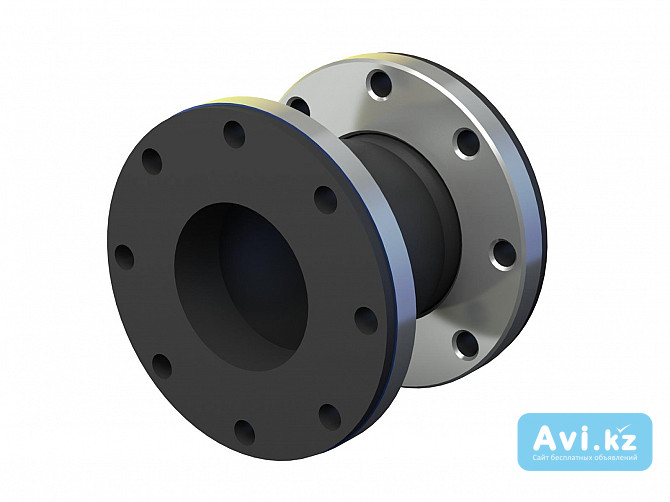 Компенсатор резиновый фланцевый Сибрезинотехника Ду-100 (L 160) Epdm Ру-10 Астана - изображение 1