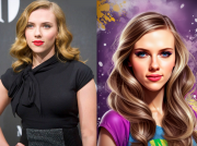 Реставрация фото, Портрет для холста, стилизация Алматы