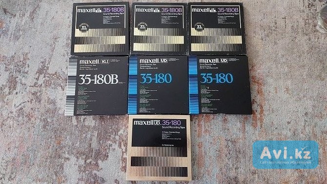 Кассеты катушки Maxell Basf бобины наб адаптеры Akai Костанай - изображение 1