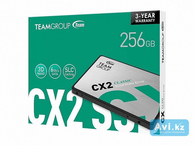 Ssd накопитель Team Group Cx2-256gb Алматы - изображение 1