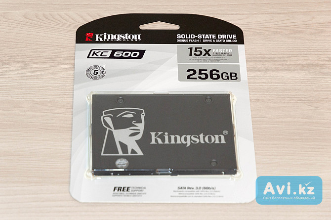 Ssd накопитель Kingston Kc600-256gb Алматы - изображение 1