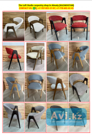 Carpentry shop in Kazakhstan (almaty) sells luxury chairs Алматы - изображение 1