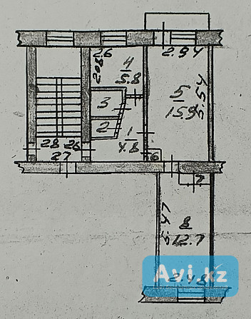 Продажа 2 комнатной квартиры Костанай - изображение 1