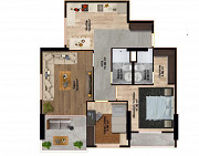 3-к. пәтер 112м² Түркия, Мерсин, Эрдемли За границей