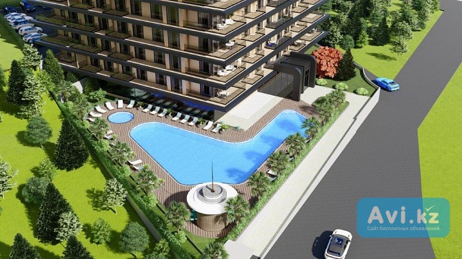 Квартира 2+1 в элитном комплексе рядом с морем За границей - изображение 1