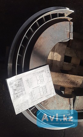 Муфта Гмн зубчатая чертеж 1235328 для паровых турбин Алматы - изображение 1