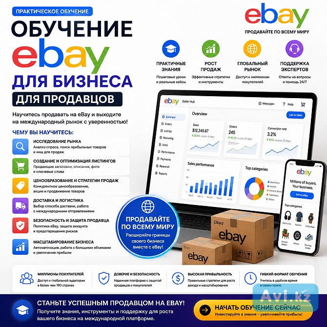 Обучение Ebay для бизнеса Алматы - изображение 1