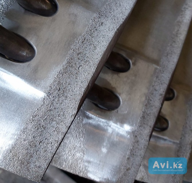 Восстановление входных и выходных кромок лопаток паровых турбин Эил Алматы - изображение 1