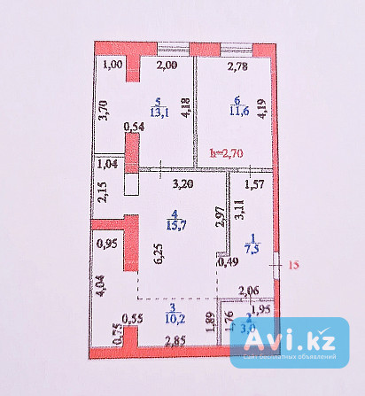 Продажа 3 комнатной квартиры Астана - изображение 1