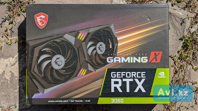 Видеокарта Msi Geforce Rtx 3060 Gaming X 12g Алматы - изображение 1