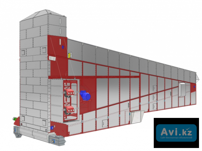 Конвейерная зерносушилка Atm Universal-54 Москва - изображение 1
