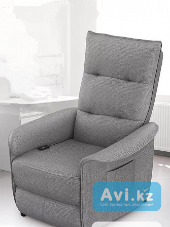 Кресло для дома и офиса мягкое Sole, с пультом Павлодар - изображение 1