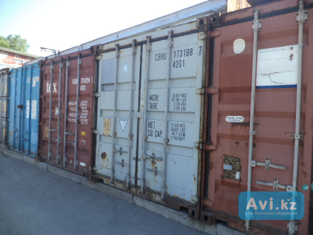 Сдам в аренду 40 FT контейнер Алматы - изображение 1