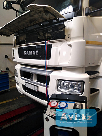 Заправка авто кондиционеров грузовых авто выезд Алматы - изображение 1