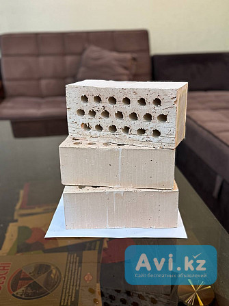 Кирпич пустотелый полуторный М-150 250х120х88мм Астана - изображение 1