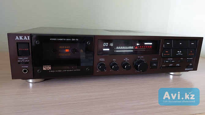 Кассетная дека Akai GX 73 Костанай - изображение 1