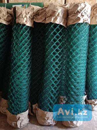 Сетка Рабица стальная с полимерным покрытием Усть-Каменогорск - изображение 1